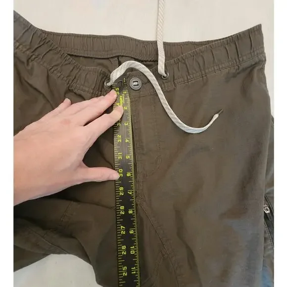 Vuori Men's Dura Terra Ripstop Pants Organic Cotton Green SZ Medium - Picture 6 of 7